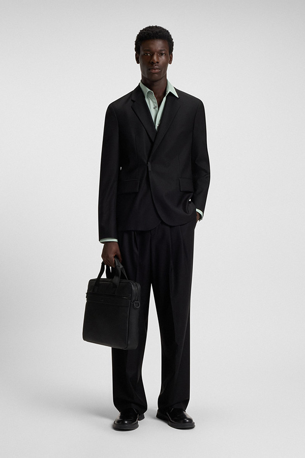 ΤΣΑΝΤΑ HUGO - 001 ΜΑΥΡΟ